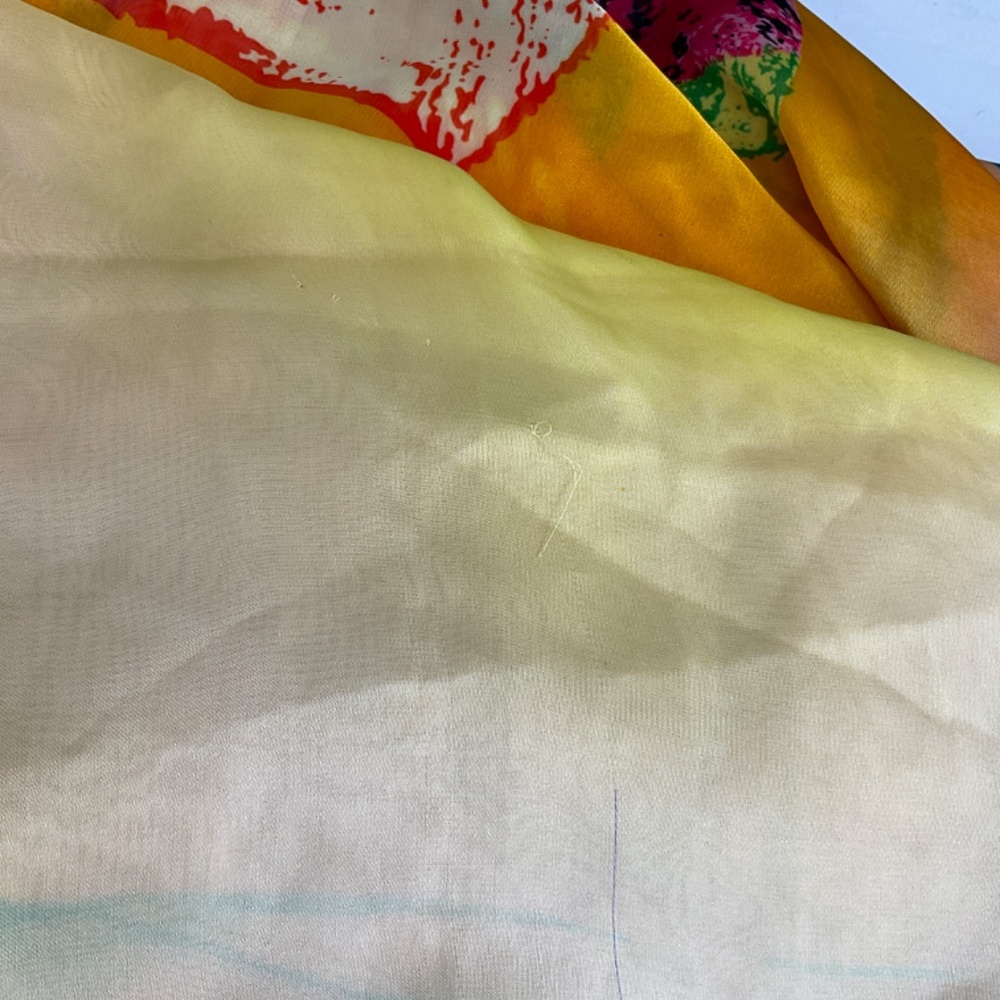 CHANEL Multicolor No.5 Perfume Bottle Silk Scarf - Picture 12 of 15